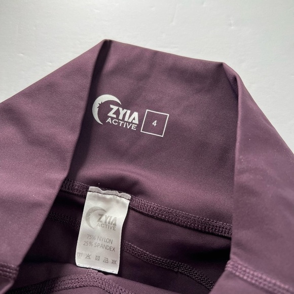 Zyia Active Leggings/Training/Running Pants Ladies Size4 - Picture 4 of 5